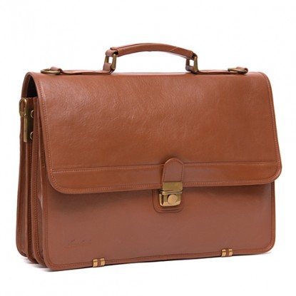 Ken – Leather Briefcase